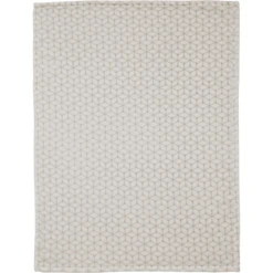 Alvi Microfaserdecke Raute Taupe 75 X 100 Cm