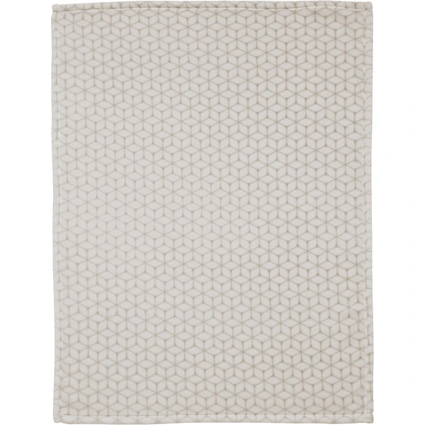 Alvi Microfaserdecke Raute Taupe 75 X 100 Cm