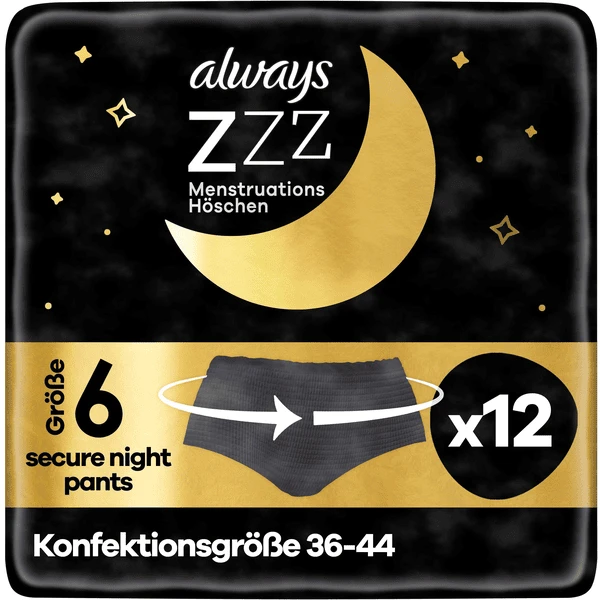 Always® Always Einweg-Menstruationshöschen S/M, 12 Stück