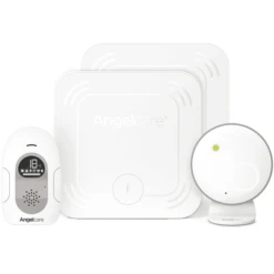 Angelcare® SmartSensor Pro 2: 2-in-1 Baby-Überwachung Audio Und Bewegung Mit Zwei Wireless Sensormatten