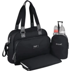 BABY ON BOARD Wickeltasche Urban Classic Schwarz