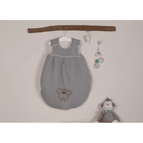 Be Be 's Collection Musselin Winter-Schlafsack Wattiert Grau – Bild 2