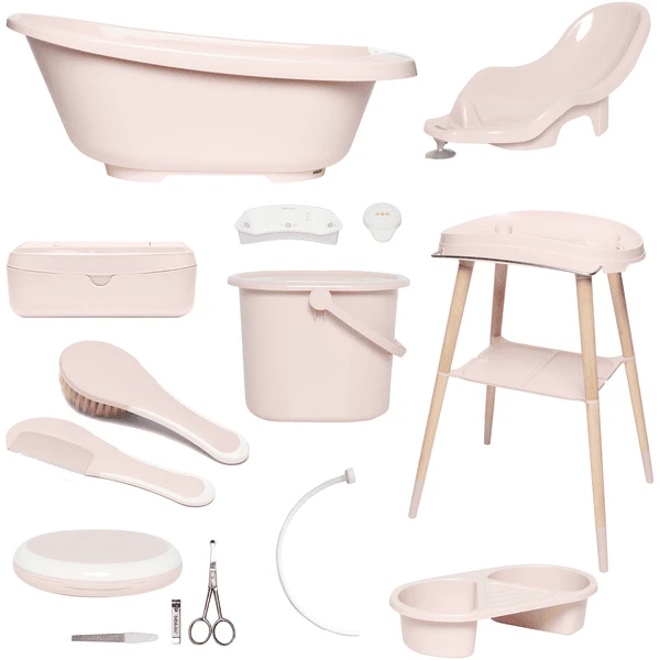 Bébé-jou® Babycare Badeset 9-tlg Sense Edition Plus Mellow Rose