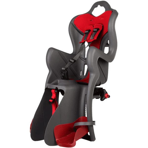 BELLELLI Fahrradsitz B-One Rack Mount Dark Grey