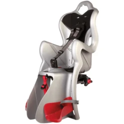 Bellelli Fahrradsitz B-One Rack Mount Silver