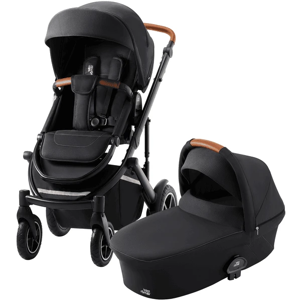 Britax Römer Kombikinderwagen Smile III Fossil Grey Inklusive Babywanne Fossil Grey