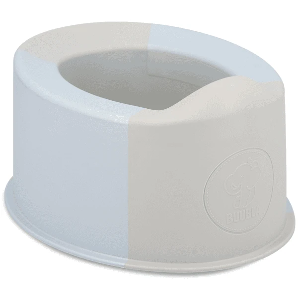 Buubla Töpfchen Travel Potty Blau/hellgrau