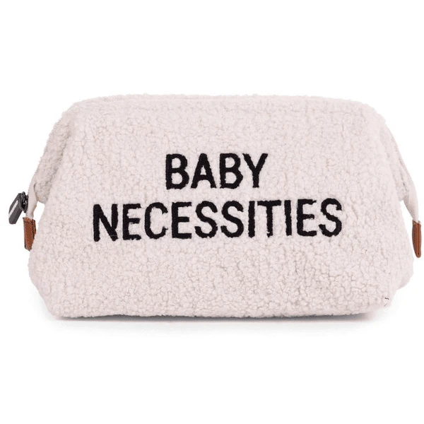 CHILDHOME Baby Necessities Kulturbeutel Teddy Offwhite