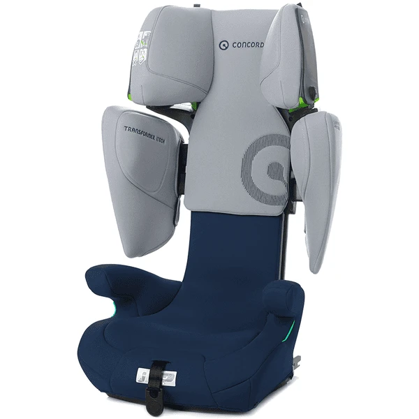 CONCORD Kindersitz Transformer ITech Whale Blue