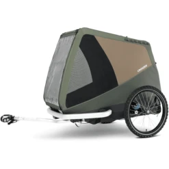 CROOZER Hundefahrradanhänger Dog Tammo Moss Green