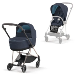 Cybex PLATINUM Kombikinderwagen New Mios Rosegold Nautical Blue
