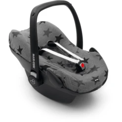 DOOKY Sitzbezug Für Babyschalen 0+ Grey Stars