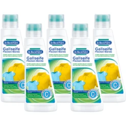 Dr. Beckmann® Gallseife Flecken-Bürste, 5x 250 Ml