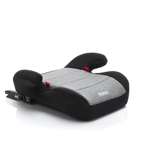 Fillikid Sitzerhöhung Mit Einklappbarer Isofix Halterung Grau Melange