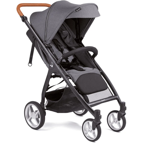 GESSLEIN Buggy SMILOO Happy+ Black/cognac Steel Grey