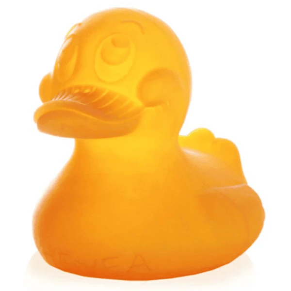 HEVEA Alfie Junior Rohkautschuk BADESPIELZEUG Ente