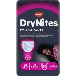 Huggies DryNites Pyjama Pants Einweg Mädchen 4-7 Jahre 10 Stück
