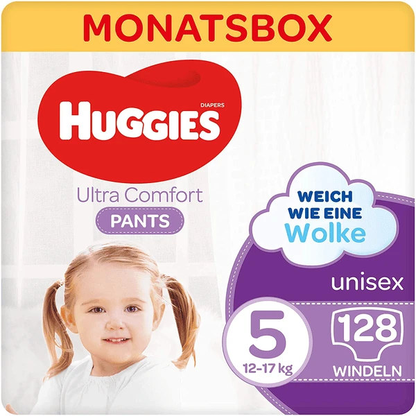Huggies Windeln Comfort Pants-Windel, Größe 5 128 Windelhosen