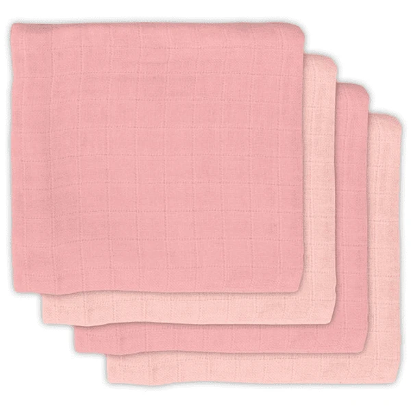Jollein Bamboo Mullwindeln 4er-Pack Pale Pink 70x70cm
