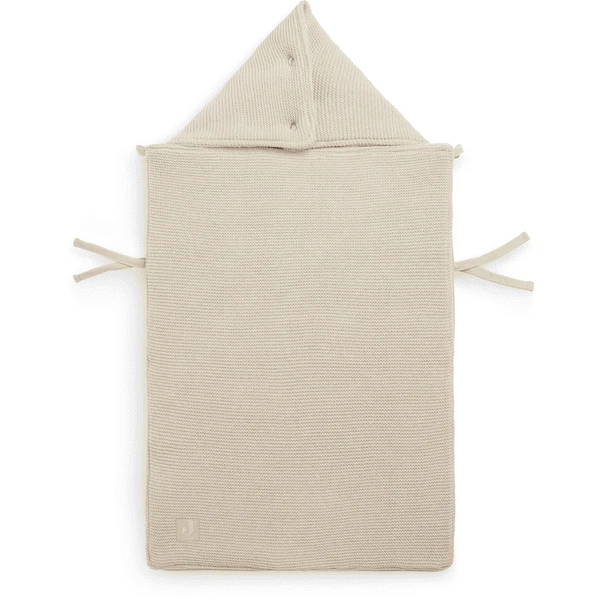 Jollein Fußsack Basic Knit Nougat