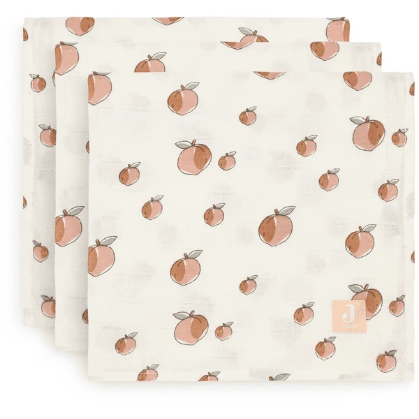 Jollein Mullwindeln 3er-Pack Peach 70 X 70 Cm
