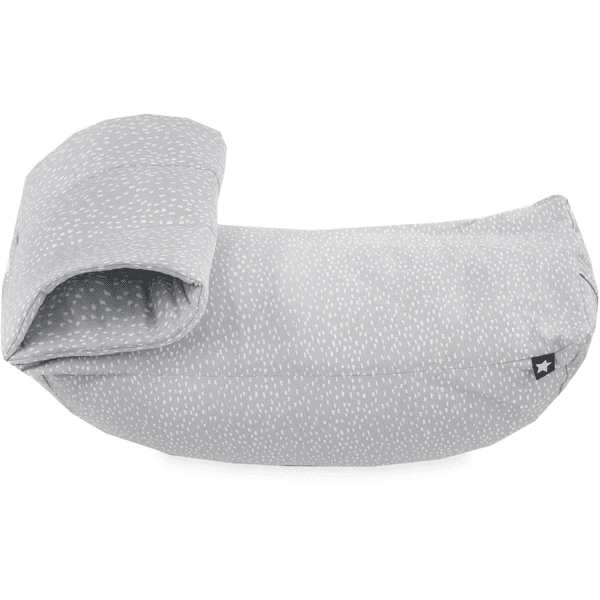 JULIUS ZÖLLNER Stillkissen Move Jersey Tiny Squares Grey