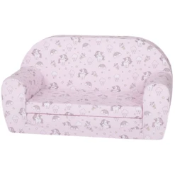 Knorr Toys® Kindersofa Rainbow Unicorn