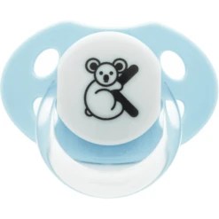 KOALA BABYCARE® Schnuller Koala Kiss, 0-6 Monate, Blau