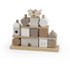 Label Label - Stapelklötze - Nougat