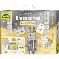 LENA® Bastelkoffer Gold & Silber