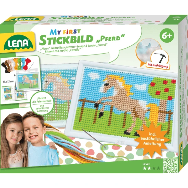 LENA® Stickbild Pferd