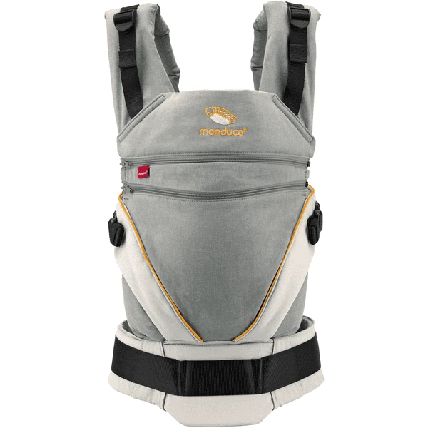 Manduca Babytrage XT Cotton Grey-Orange