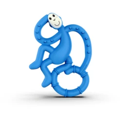 MATCHSTICK MONKEY™ Beißring Affe Mini, Blau