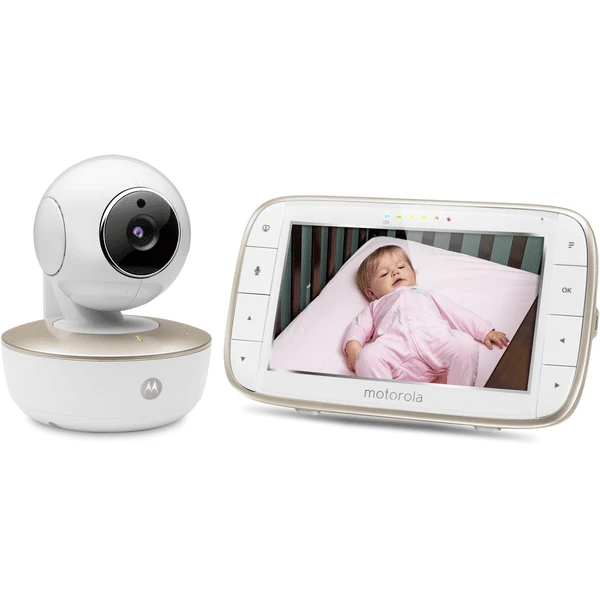 Motorola WLAN Babyphone VM855 Connect Mit 5,0" Farbdisplay LCD
