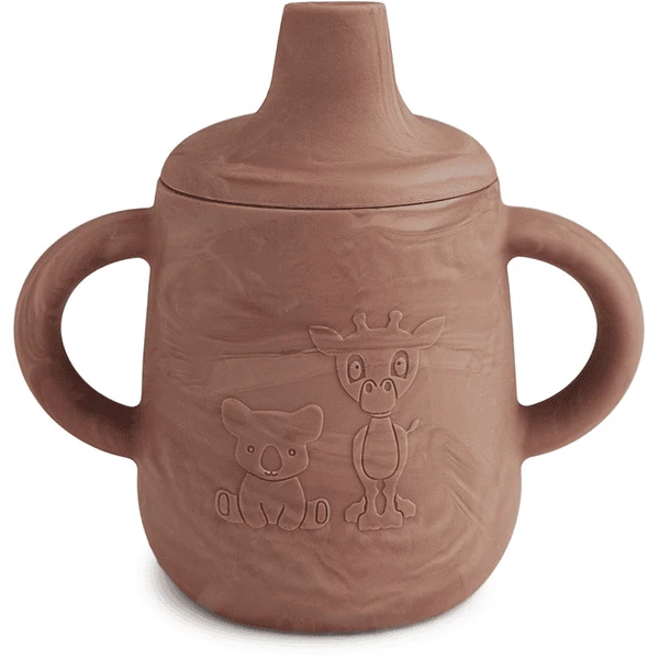 Nuuroo Schnabeltasse Aiko 140ml, Red Mix