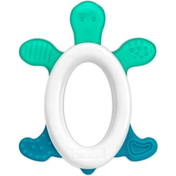 Reer Kühlbeißring Cool & Play Mit Rassel Weiß