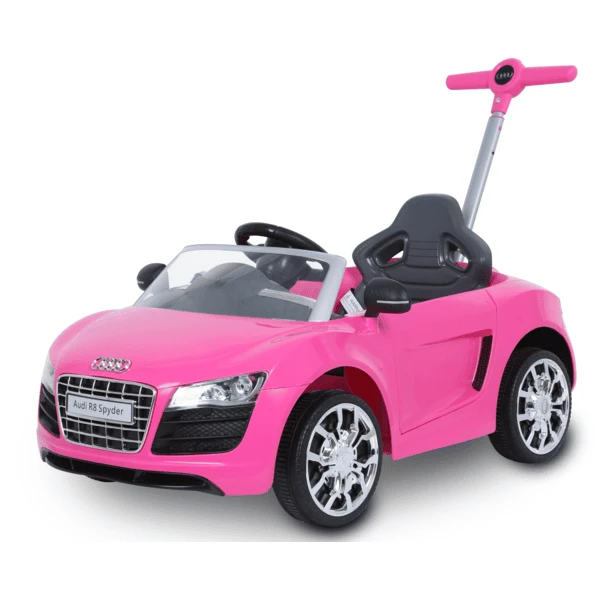 ROLLPLAY Audi R8 Spyder Push Car, Pink