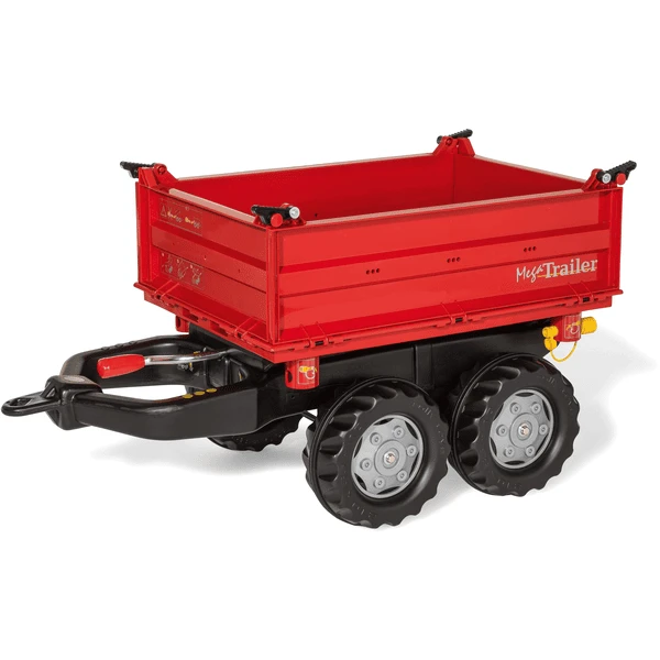 ROLLY TOYS Rolly®toys RollyMega Trailer, Rot 12 301 8