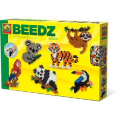 SES Creative® Bügelperlenset Dschungeltiere