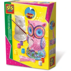 SES Creative® Gipsfigur - Eule