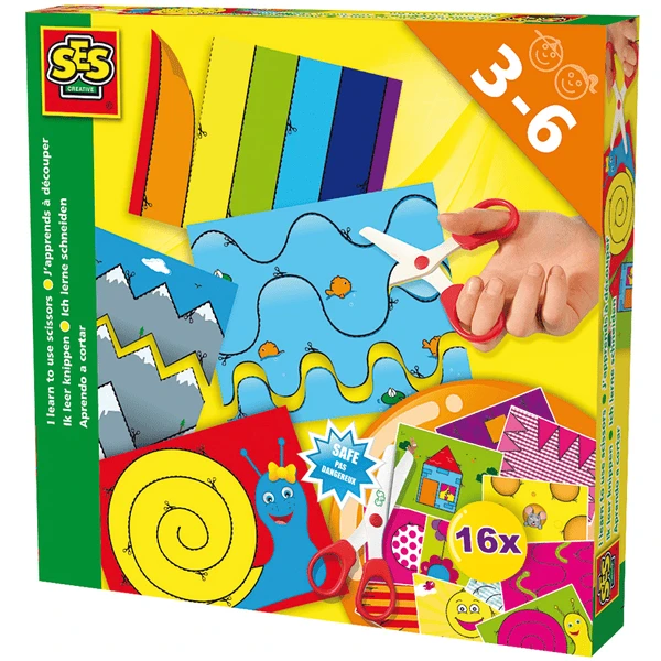SES Creative® Ich Lerne Schneiden Mit Der Schere