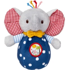 SPIEGELBURG COPPENRATH Steh-auf-Elefant Mit Glockenspiel Babyglück