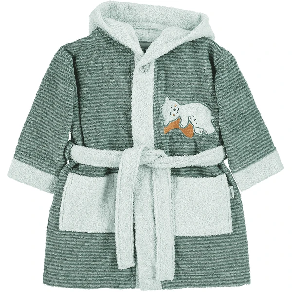 Sterntaler Bademantel Ben Mittelgrün – Bild 2