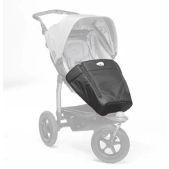 Tfk Fußdecke Mono Für Kinderwagen Schwarz