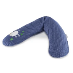 THERALINE Das Original Stillkissen Punkte Marine Schaf