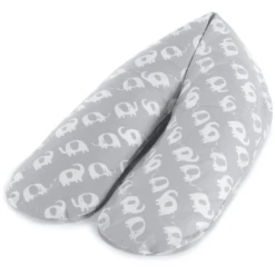 THERALINE Stillkissen Komfort Inkl. Bezug Elefantenherde