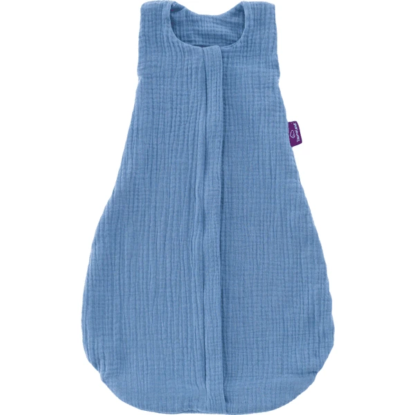 Träumeland Sommerschlafsack LIEBMICH Musselin Hellblau